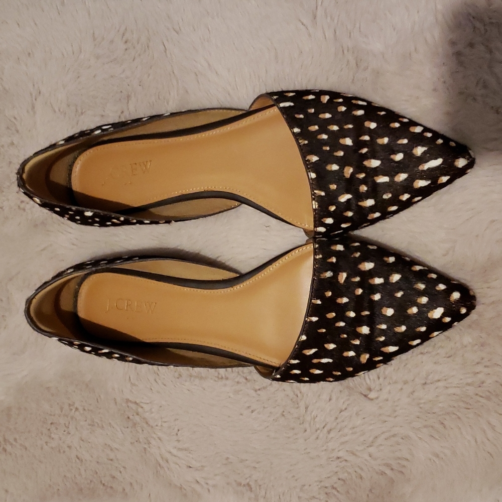 J Crew D'Orsay flats